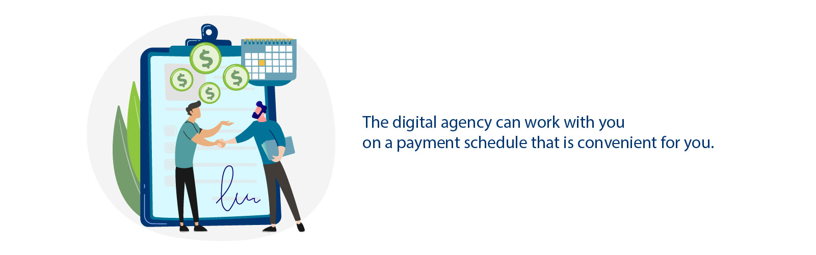 Freelance digital marketers payment schedule