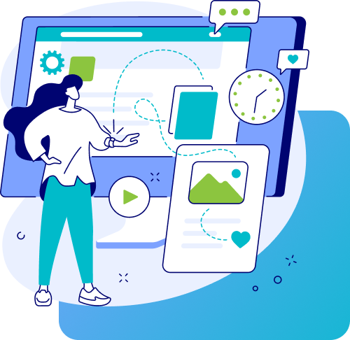 website social isometric