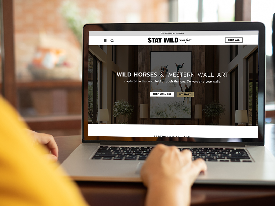 Stay Wild Wall Art | Website Design