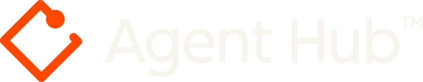 HubSpot Agent Hub logo cream color