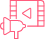 icon pink video animation